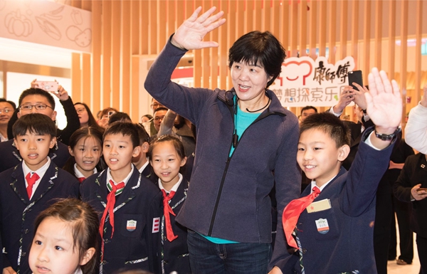 探索康师傅梦想乐园 郎平:小时候梦想当医生