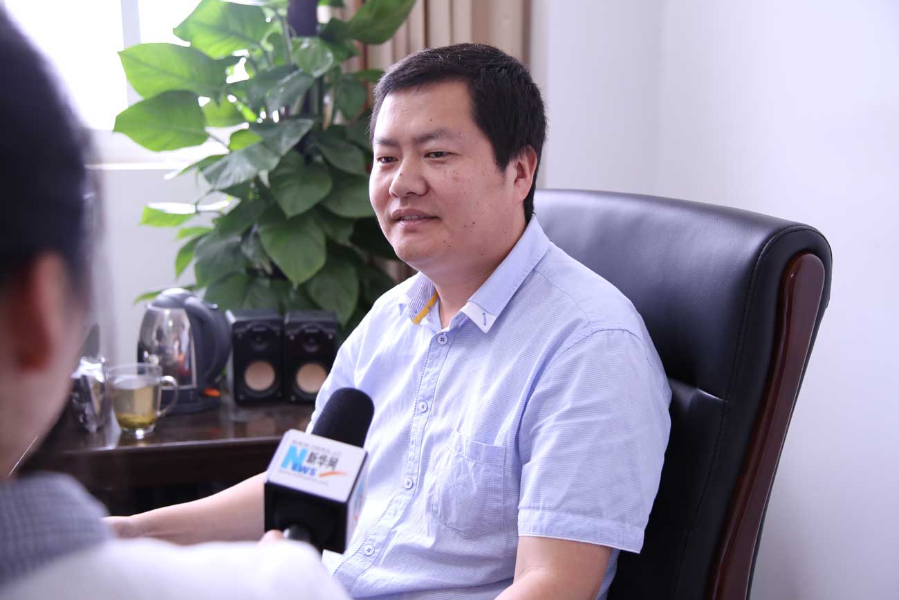 新华网专访河南省漯河市临颍县金融办主任董朝阳