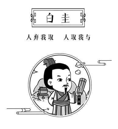 白圭：人弃我取，人取我与