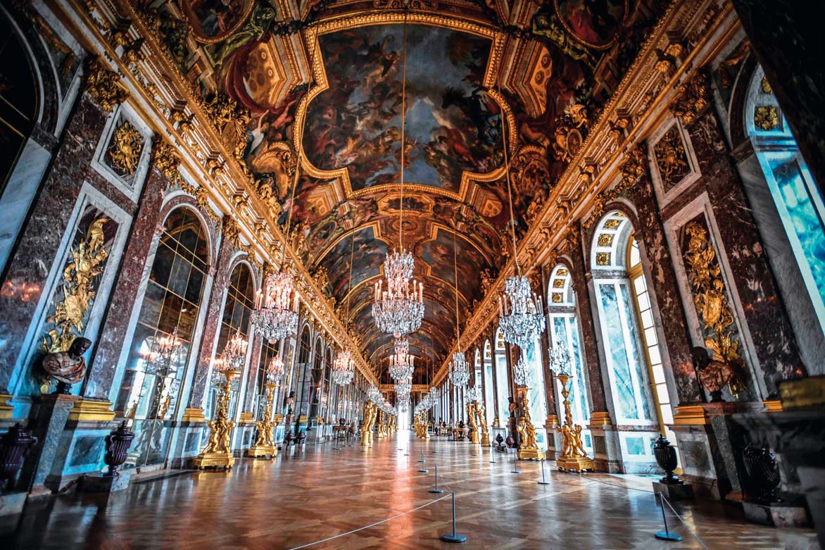 金碧辉煌的凡尔赛宫