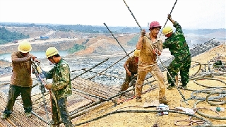 大藤峡水利枢纽工程桂平建设现场见闻