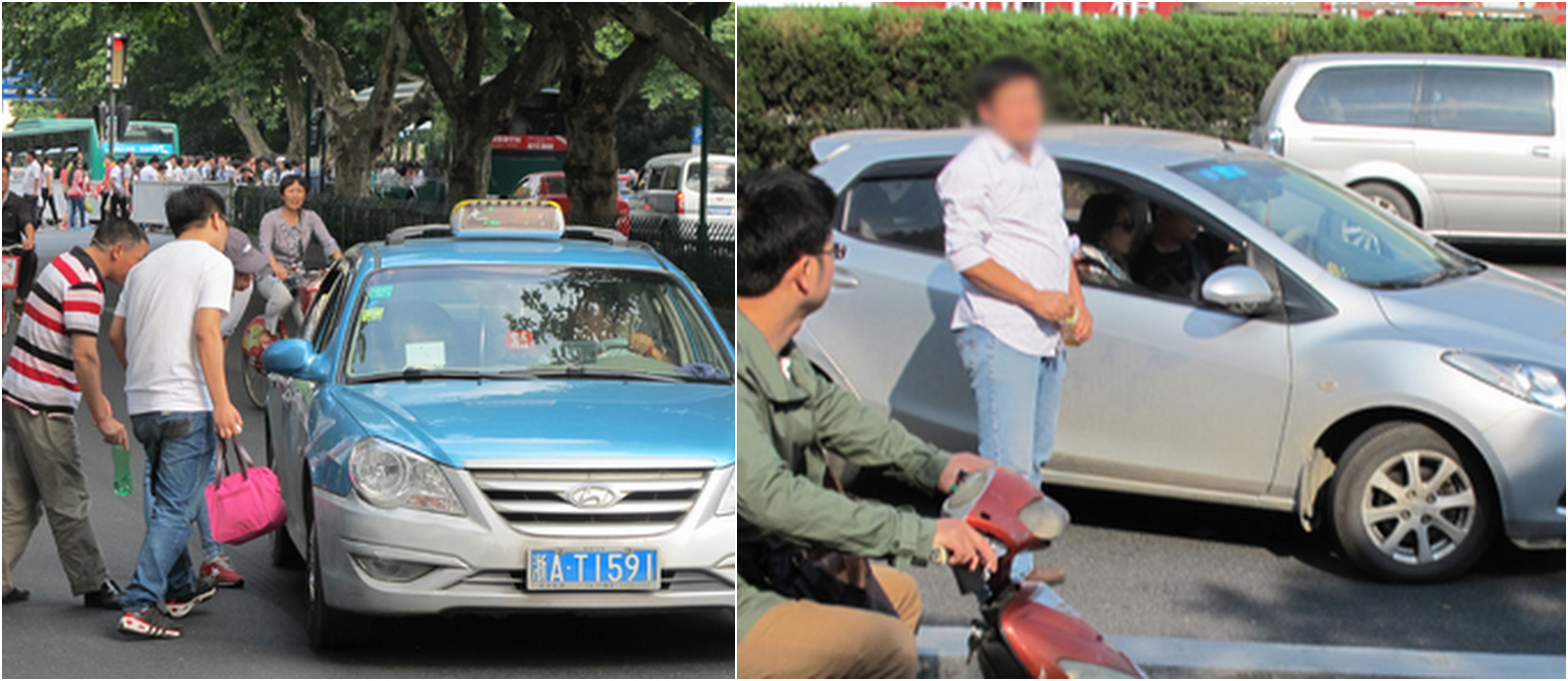 西湖景区黑车载客生意难做 出租车挑客仍普遍