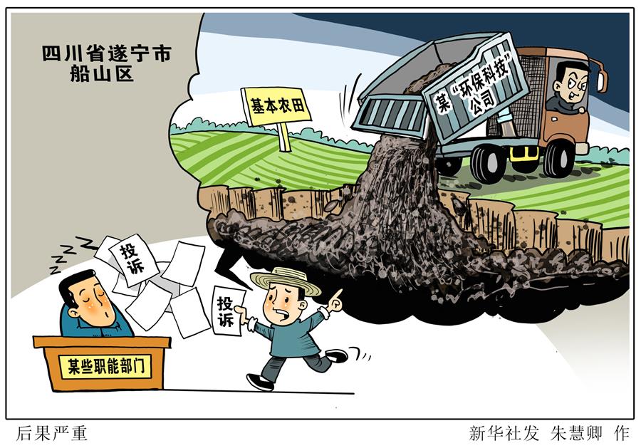 (图表·漫画)[新华视点·聚焦中央环保督察]后果严重