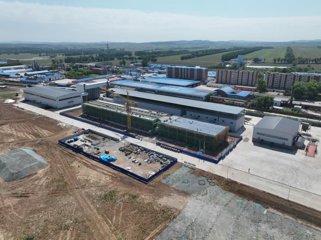 (公主岭市委宣传部提供)大力推动种业走强在正在建设的吉林省农作物种