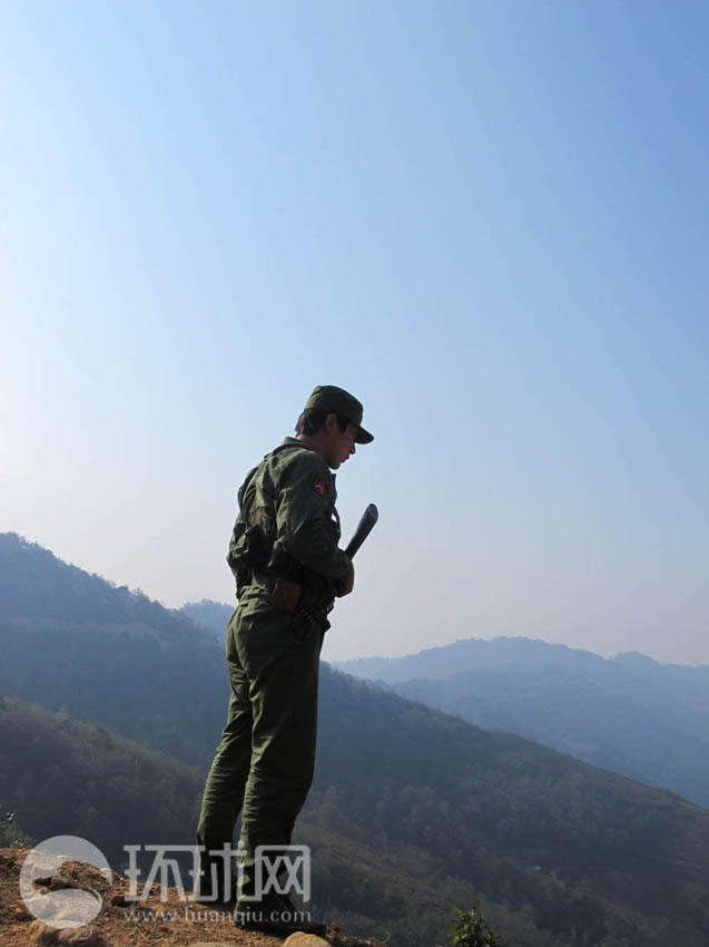缅甸果敢边防营营长图片