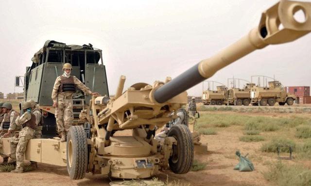 美制大炮前线对决:伊军雷达定位 IS游动炮击