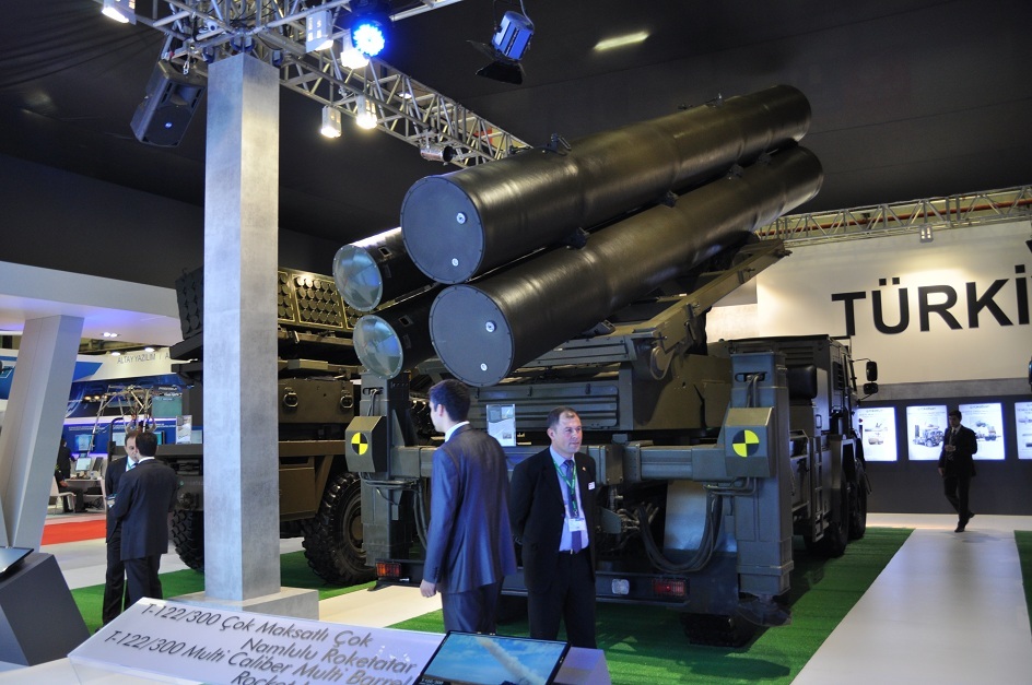 土耳其展示具有中国血统火箭炮