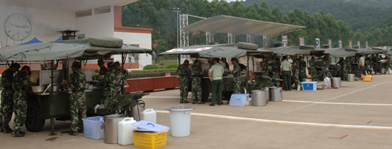 武警8730部队后勤保障实战化掠影