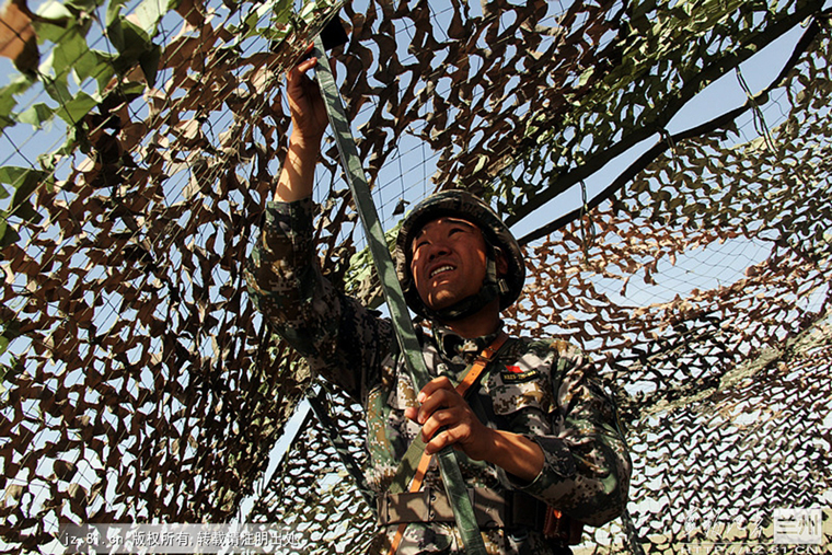 火力2015青铜峡c演习红方部队转入一级战备