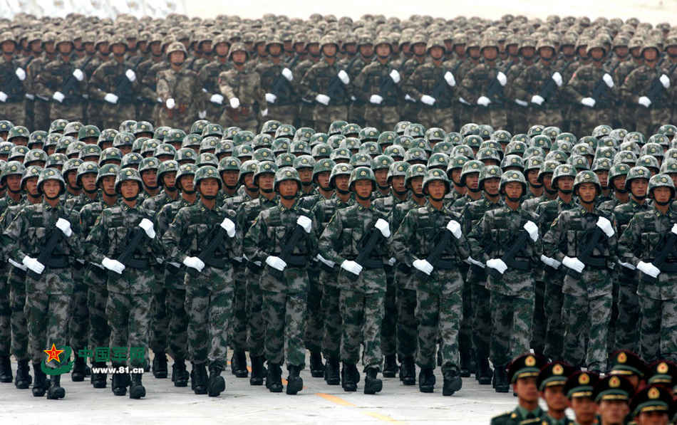 海量美照历届阅兵中的中国步兵