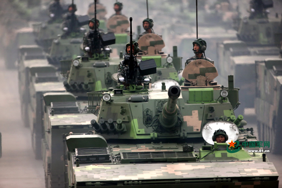 中国步兵——历次国庆阅兵步兵集锦 -新华时政-新华网