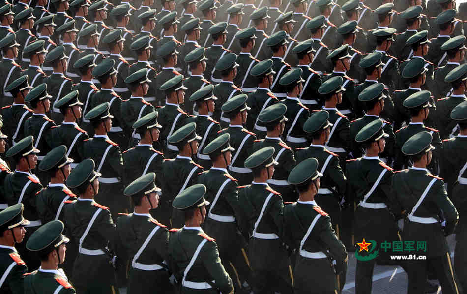 雄起!中国步兵——历次国庆阅兵步兵集锦