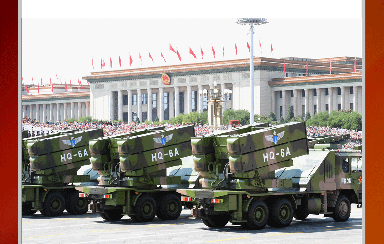 [和平盾牌]地空导弹第二方队