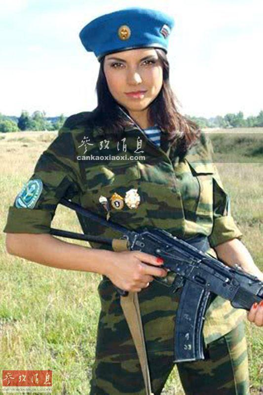 美图各国高颜值女兵超级大放送