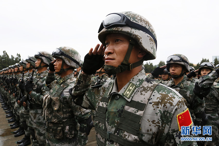 组图:"携手-2015"中印陆军反恐联合训练在昆明开训