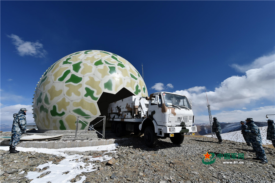 空军某雷达站—10℃锤炼高原"千里眼"