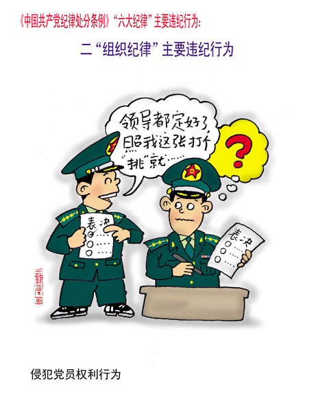 《准则》和《条例》军营版漫画解读,让你轻松看懂记牢!