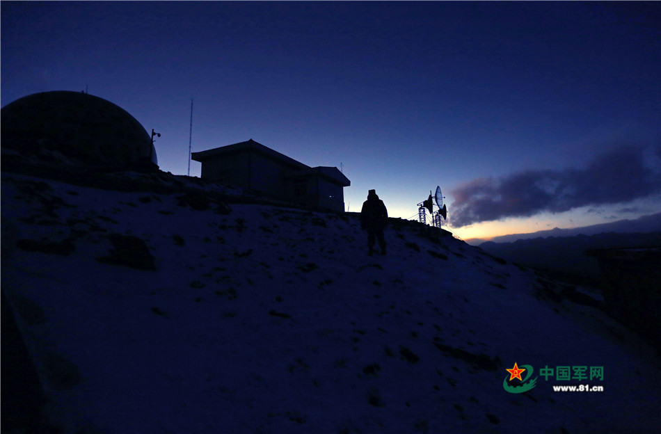 甘巴拉雷达站最老的兵22载坚守阵地不改士兵本色