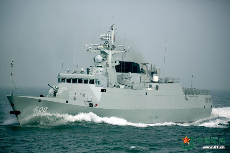 东海舰队056舰展示战斗力堪称近海全能