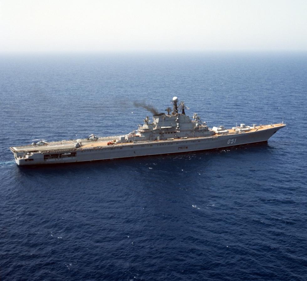 超清大图苏联造多艘航母如今俄仅剩一艘