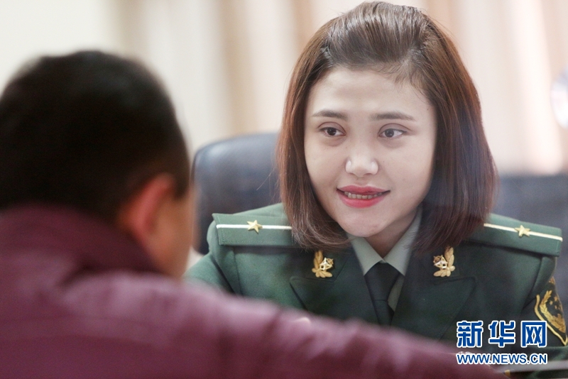 警营里的那些花儿公安边防部队巾帼女兵