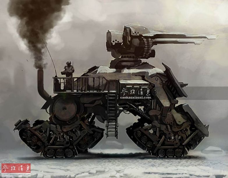 威猛凶悍蒸汽铁甲战车群大举来袭
