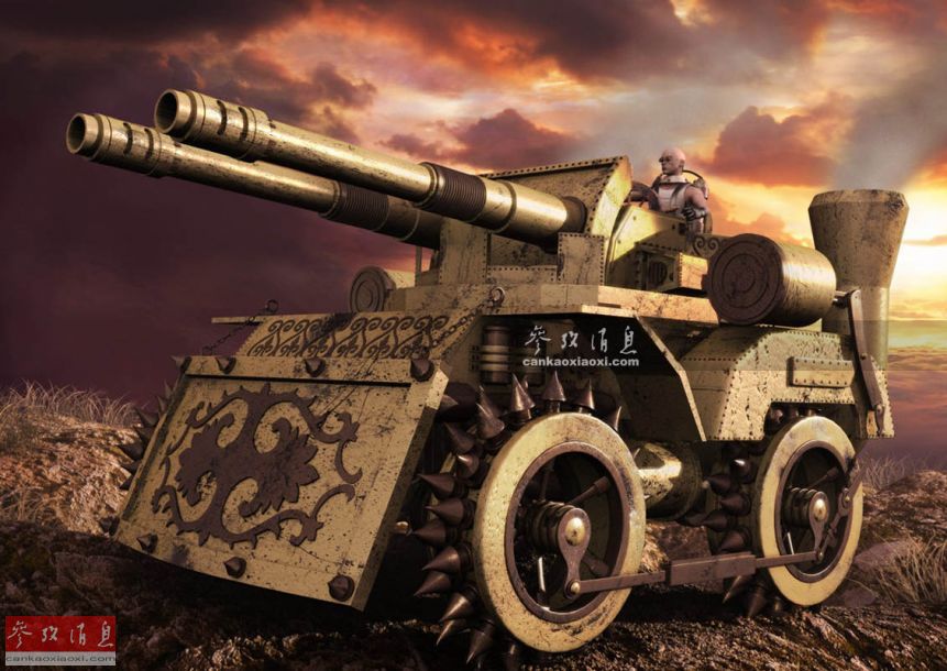 威猛凶悍!蒸汽铁甲战车群大举来袭