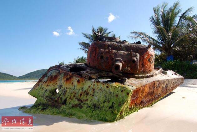 从沙漠到海底:无处不在的战争机器遗迹-新华网