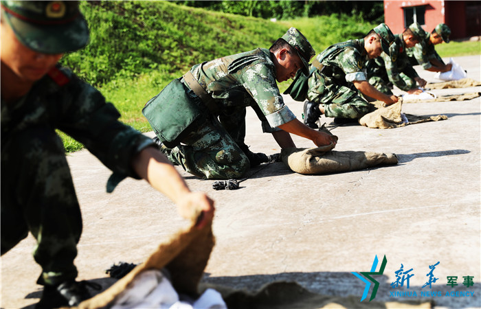 武警8740部队紧贴实战组织"千人百项"比武竞赛