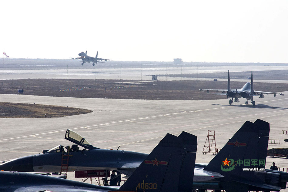 红剑体系对抗多型战机升空迎敌