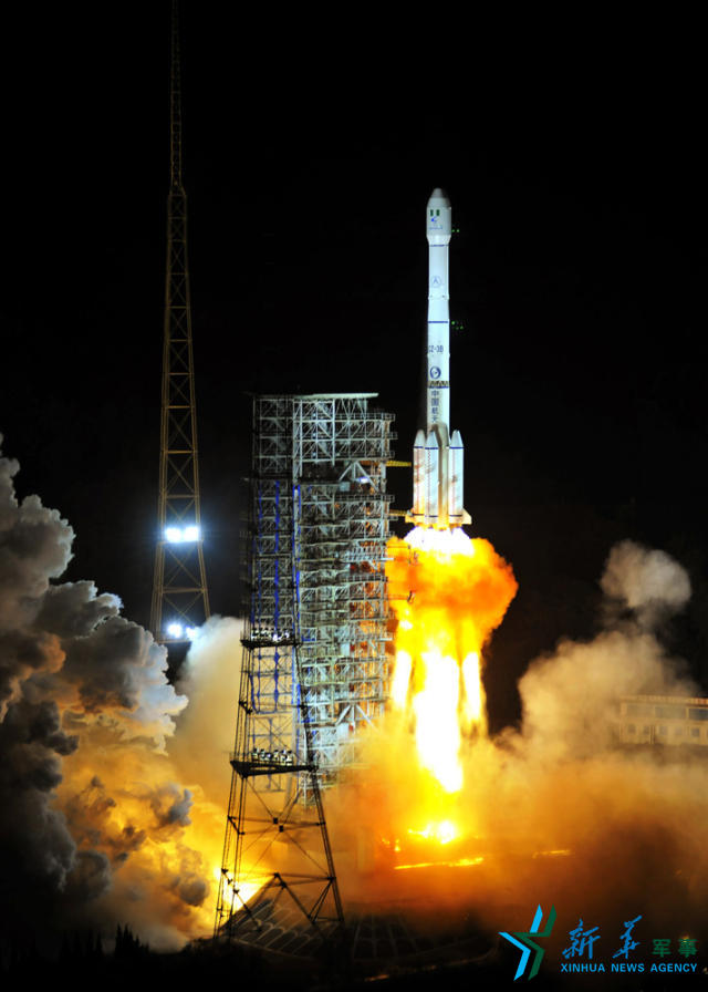 西昌卫星发射中心发射破百 创中国航天史多个纪录