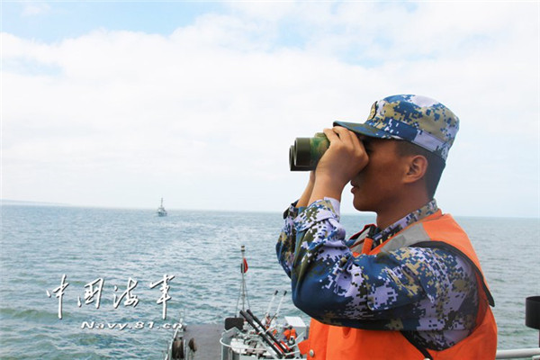 南海舰队某水警区新年开训贴近实战锤炼部队战斗力