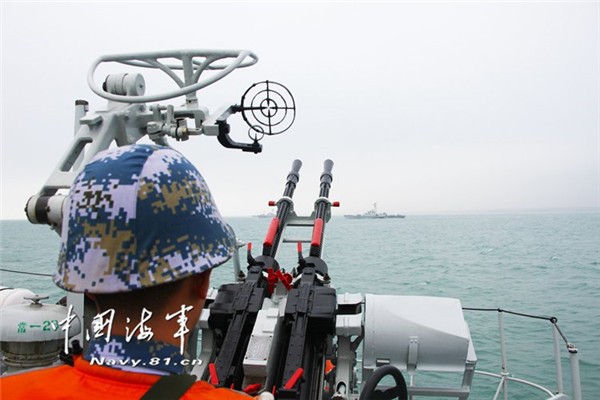 南海舰队某水警区新年开训贴近实战锤炼部队战斗力