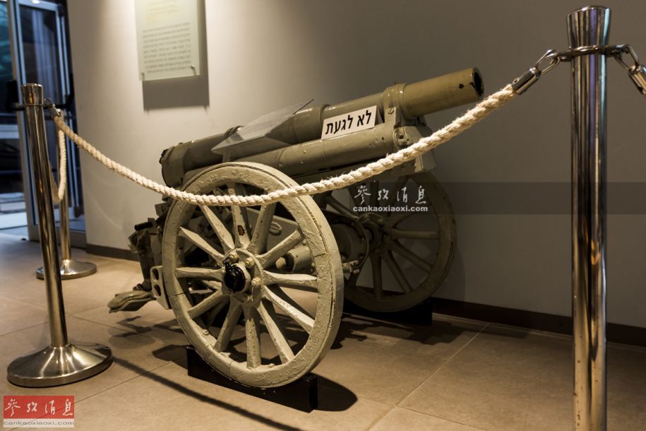 馆内陈列的法制施耐德m1906式65毫米山炮,这是世界上第一种采用软后座