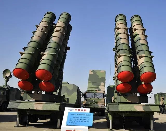 中国空军公开展示的&ldquo;红旗-22&rdquo;防空系统