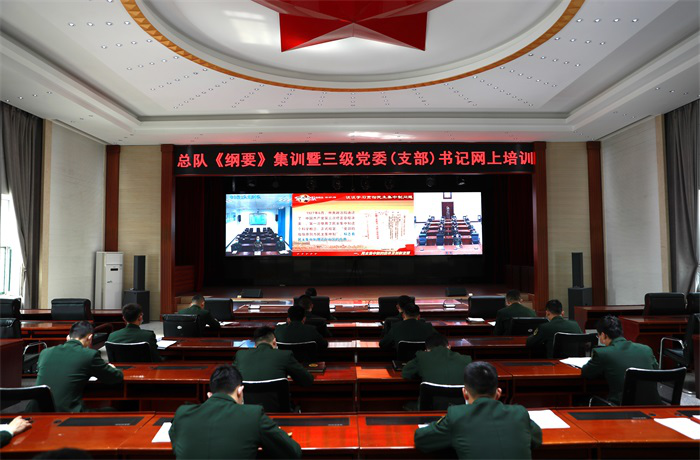 武警哈尔滨支队按纲抓建基层求实效