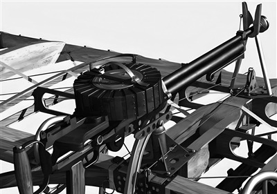 资料图片1903年,莱特兄弟试飞了世界上第一架载人飞机"飞行者1号"