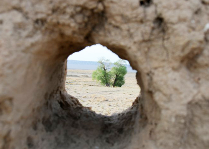 记者探访新疆东部下马崖清代军城古堡