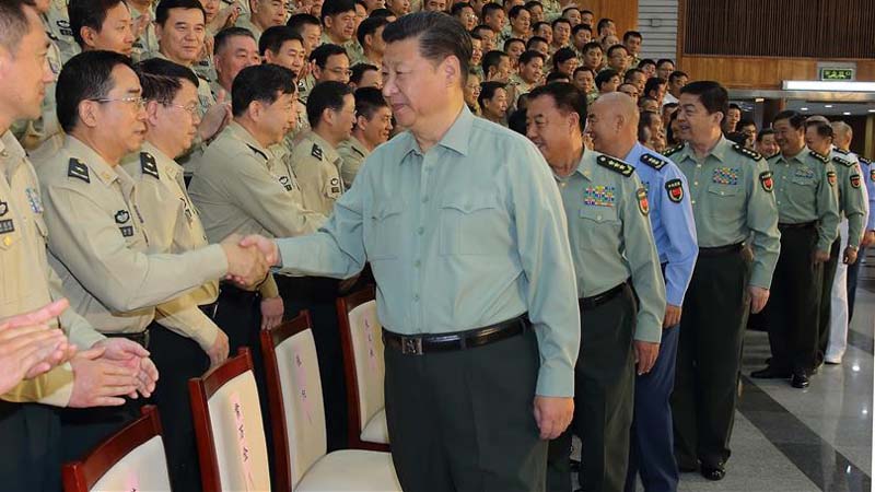 习近平：努力建设一支强大的现代化火箭军