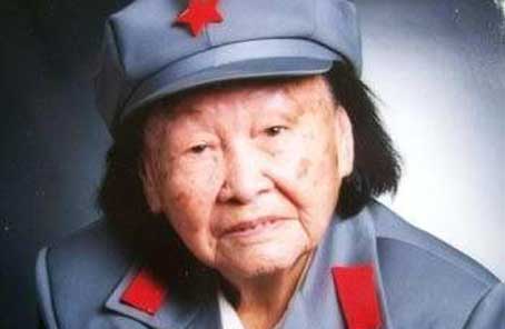 百年红梅&mdash;&mdash;记１０４岁女红军王定国