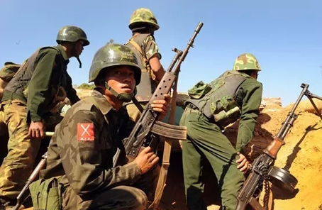 缅甸民地武与政府军交火1死6伤