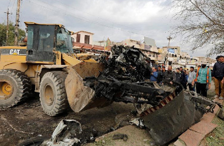 伊拉克首都爆炸60余人死伤 "伊斯兰国"称负责