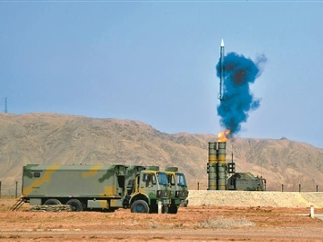 空军地空导弹某旅组建3年靶试22发导弹发发命中