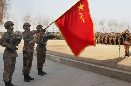 军委举行2018年开训动员大会 习近平发布训令