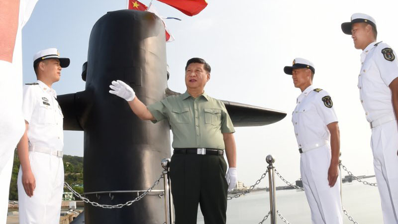 习近平视察北部战区海军:锻造海上精兵劲旅