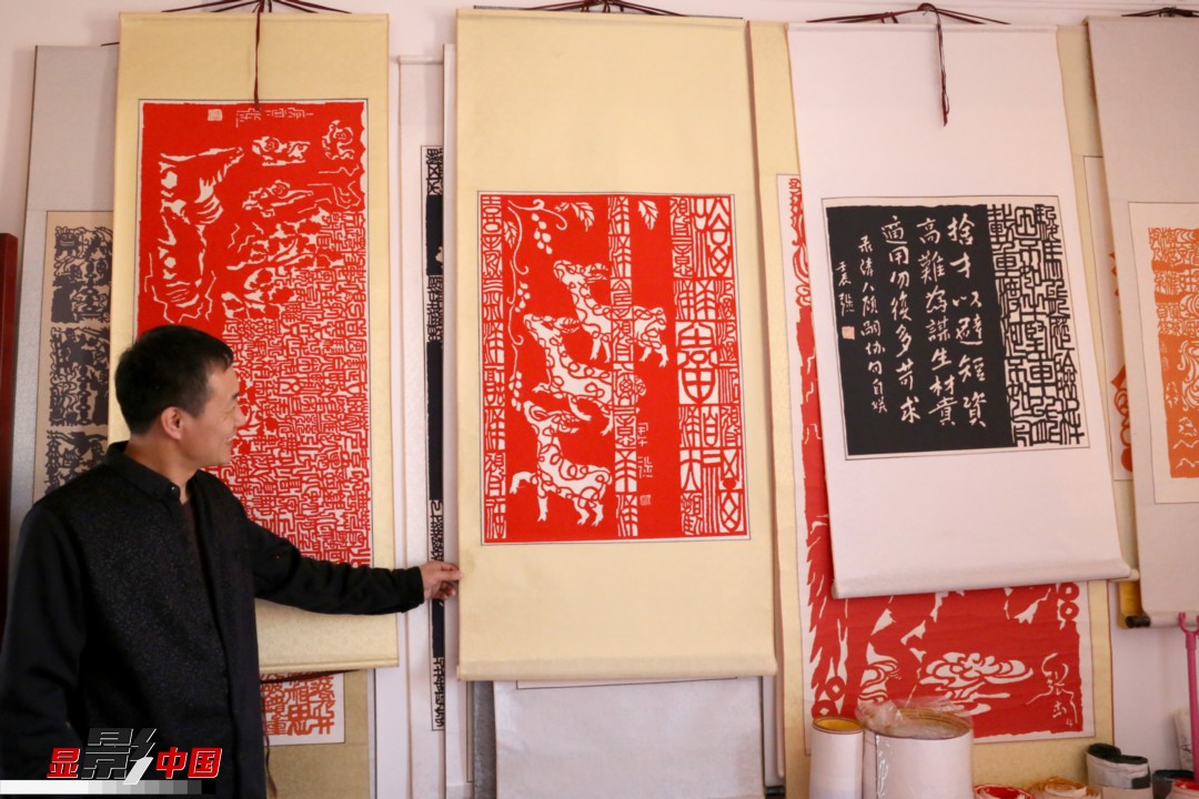 "撕"出来的艺术 张杰的撕纸人生