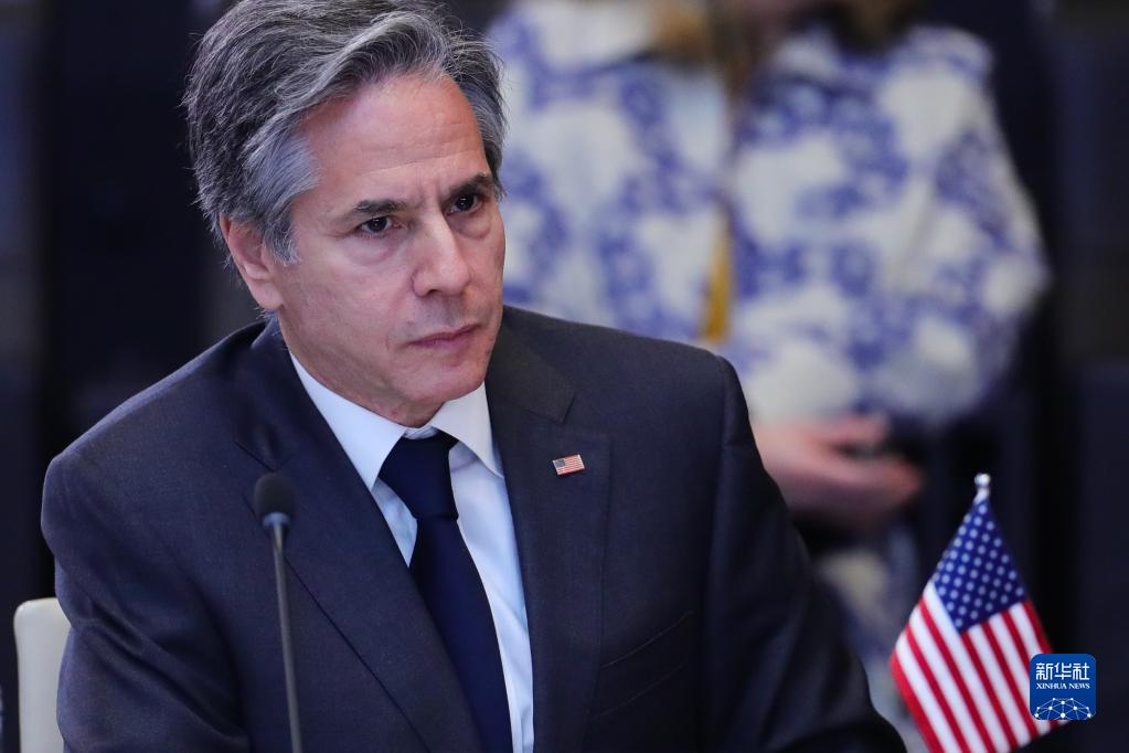 美国国务卿布林肯新冠病毒检测结果呈阳性