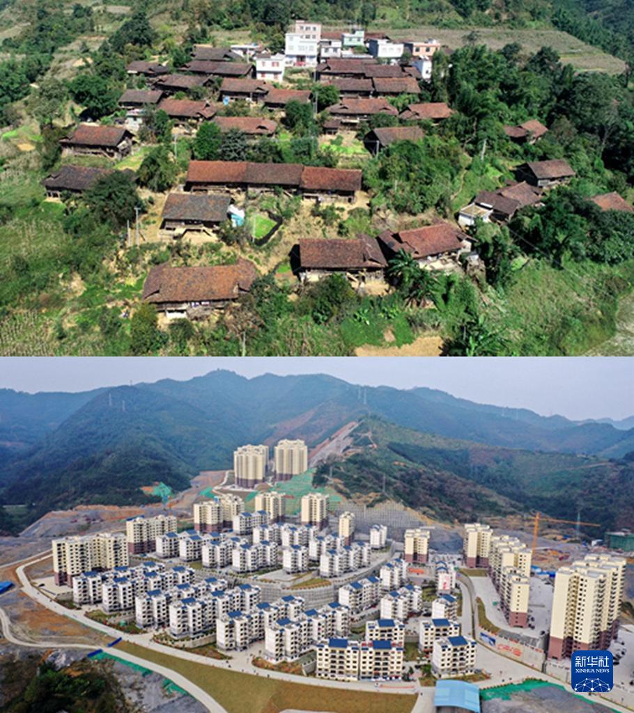 奋进新征程建功新时代老区新貌对比看今昔百色革命老区谱写开放发展