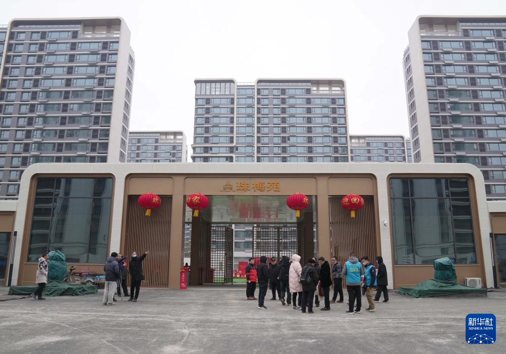 河北石家庄：回迁安置项目竣工交付-新华网