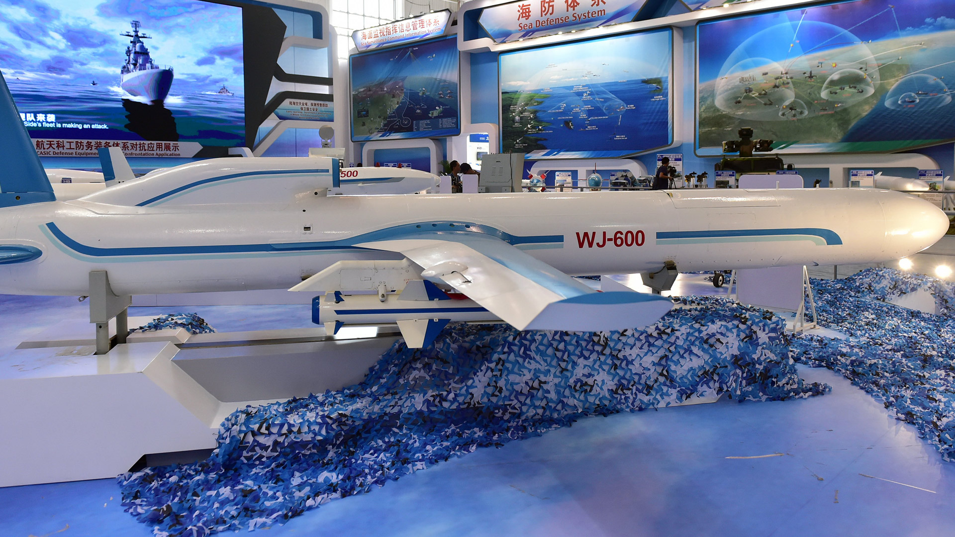 wj-600a/d高空高速察打一体无人机(10月31日摄).